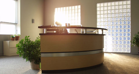 Westmoreland Business Center Reception Area